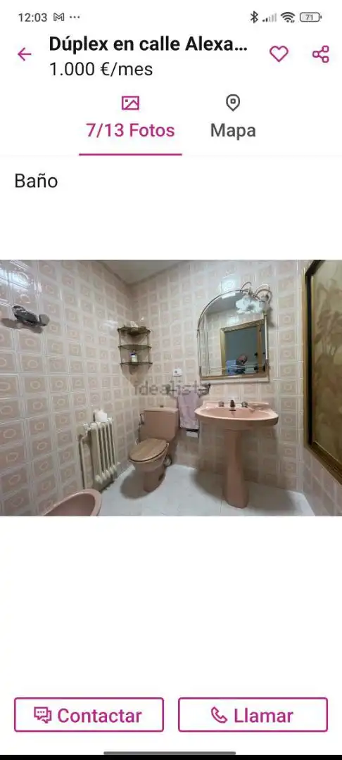 Piso de alquiler en Rúa Alexandre Bóveda, 18, Paradai Baño de Piso de alquiler en Lugo con Calefacción, Parquet y Terraza