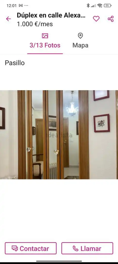Piso de alquiler en Rúa Alexandre Bóveda, 18, Paradai Piso de alquiler en Lugo con Calefacción, Parquet y Terraza