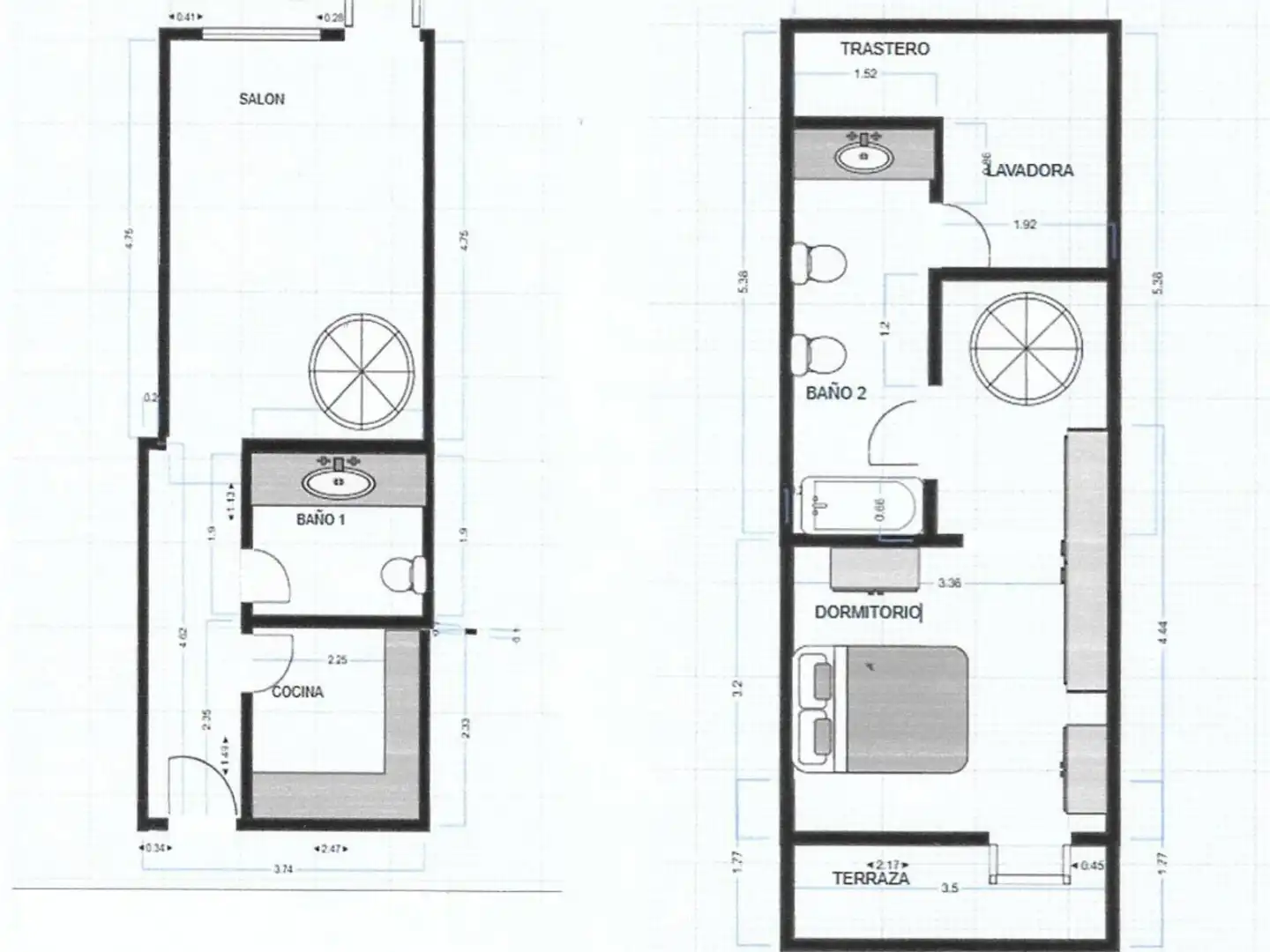 Maisonette zum Verkauf in Carrer de Llevant, 3, Es Mercadal Maisonette zum Verkauf in Es Mercadal mit Klimaanlage, Terrasse und Schwimmbad