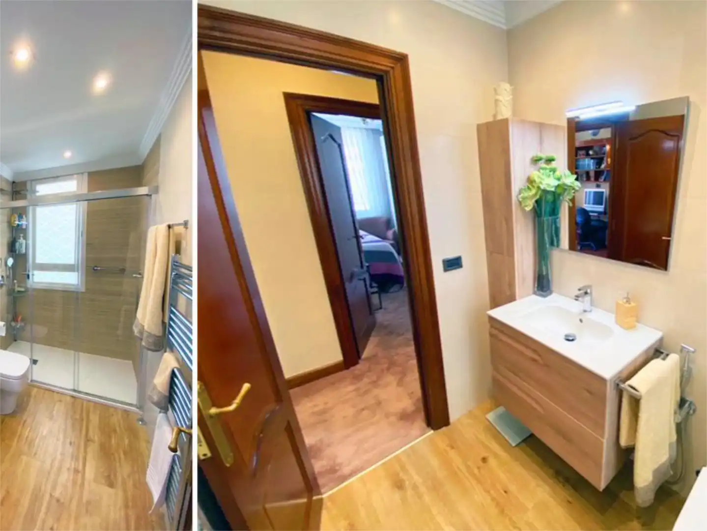 Wohnung zum Verkauf in Areiltza Doktorearen Zumarkalea, 10, Sabino Arana - Jesuitas Badezimmer von Wohnung zum Verkauf in Bilbao mit Terrasse und Balkon