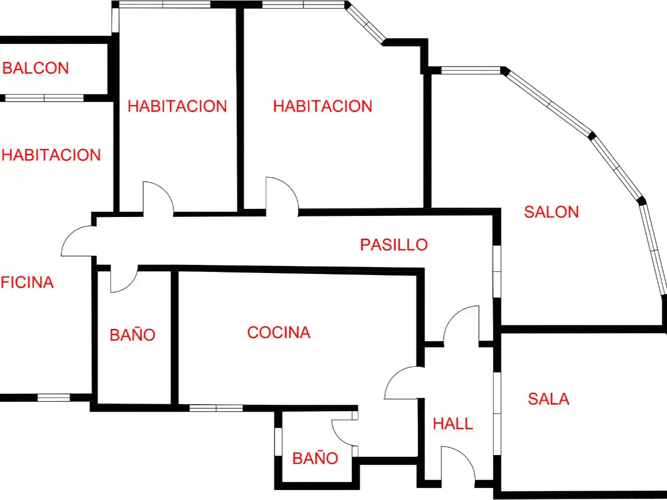 Wohnung zum Verkauf in Areiltza Doktorearen Zumarkalea, 10, Sabino Arana - Jesuitas Wohnung zum Verkauf in Bilbao mit Terrasse und Balkon
