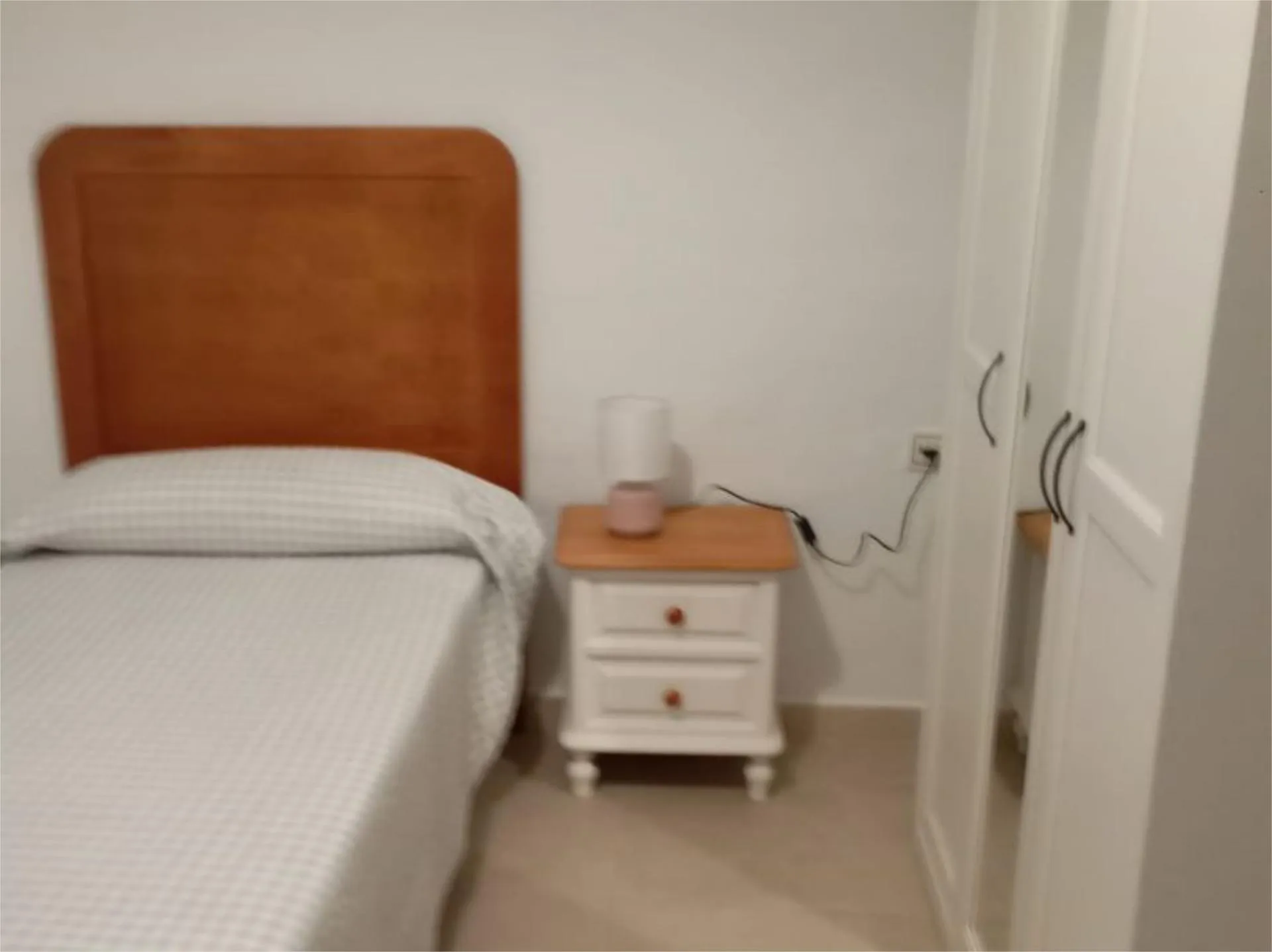 Bedroom of Flat for rent in Puerto Real  with Air Conditioner and Furnished