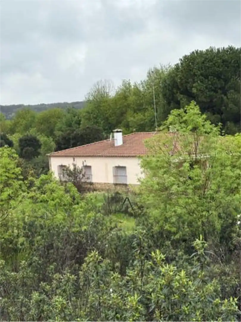 Vista exterior de Casa adosada de alquiler en La Codosera con Calefacción, Jardín privado y Terraza