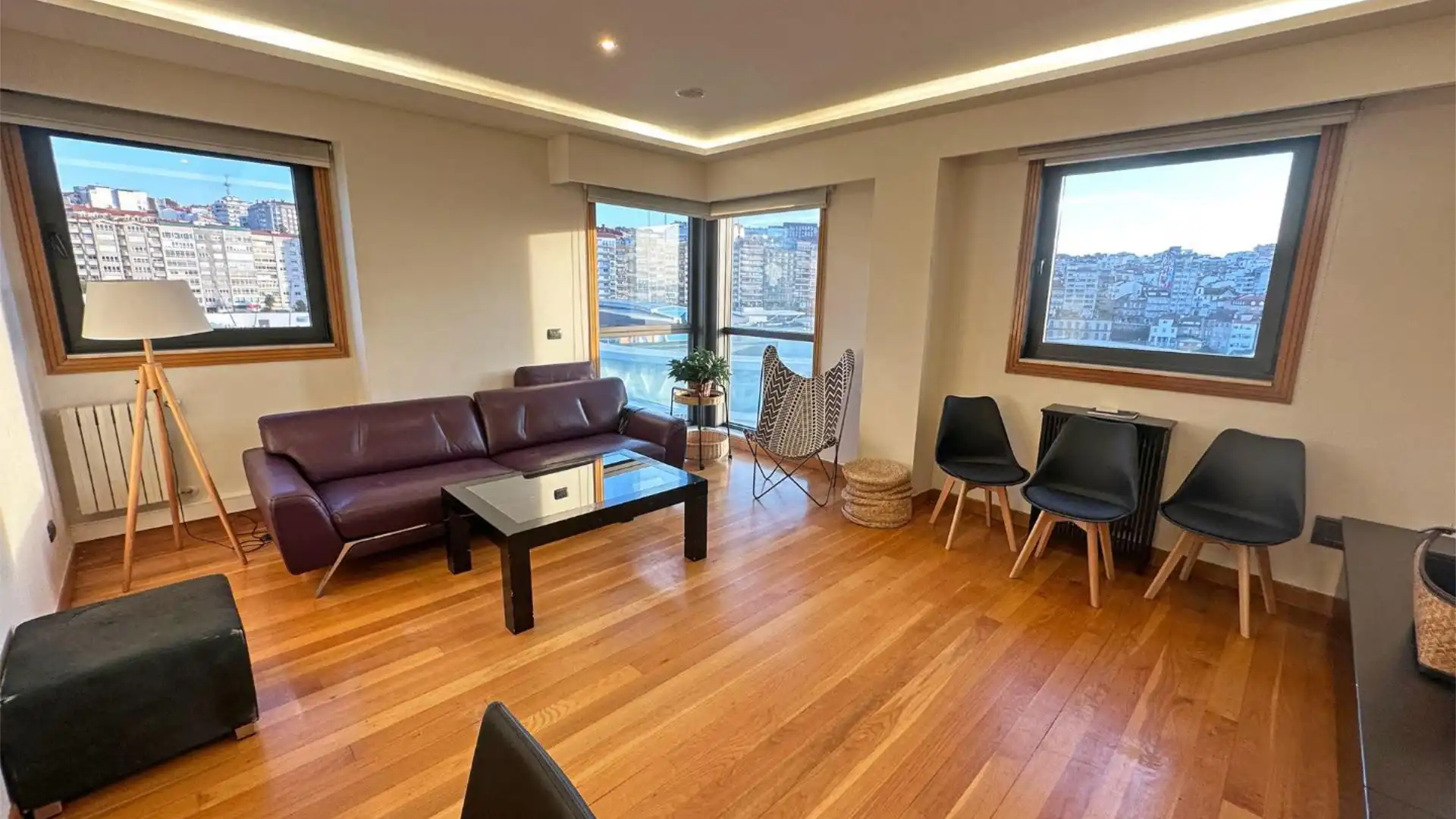 Wohnzimmer von Wohnung zur Miete in Vigo 