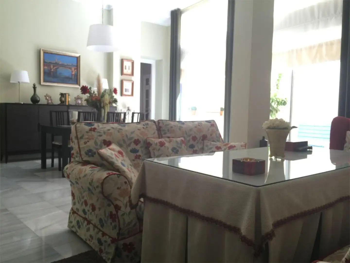 Living room of Flat for sale in  Sevilla Capital  with Air Conditioner