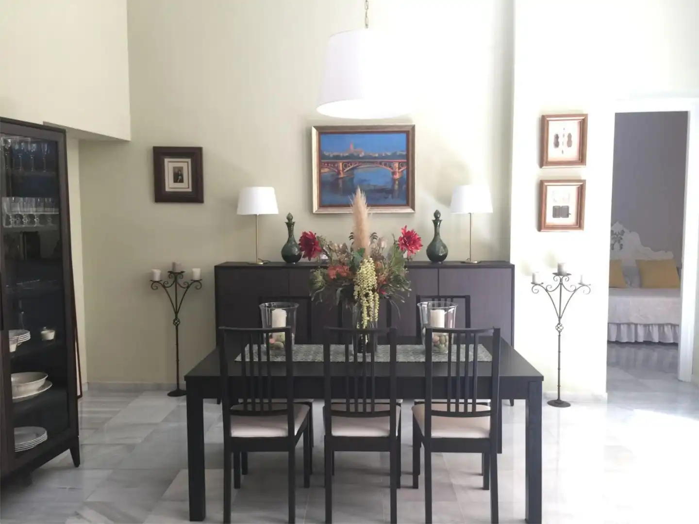 Dining room of Flat for sale in  Sevilla Capital  with Air Conditioner