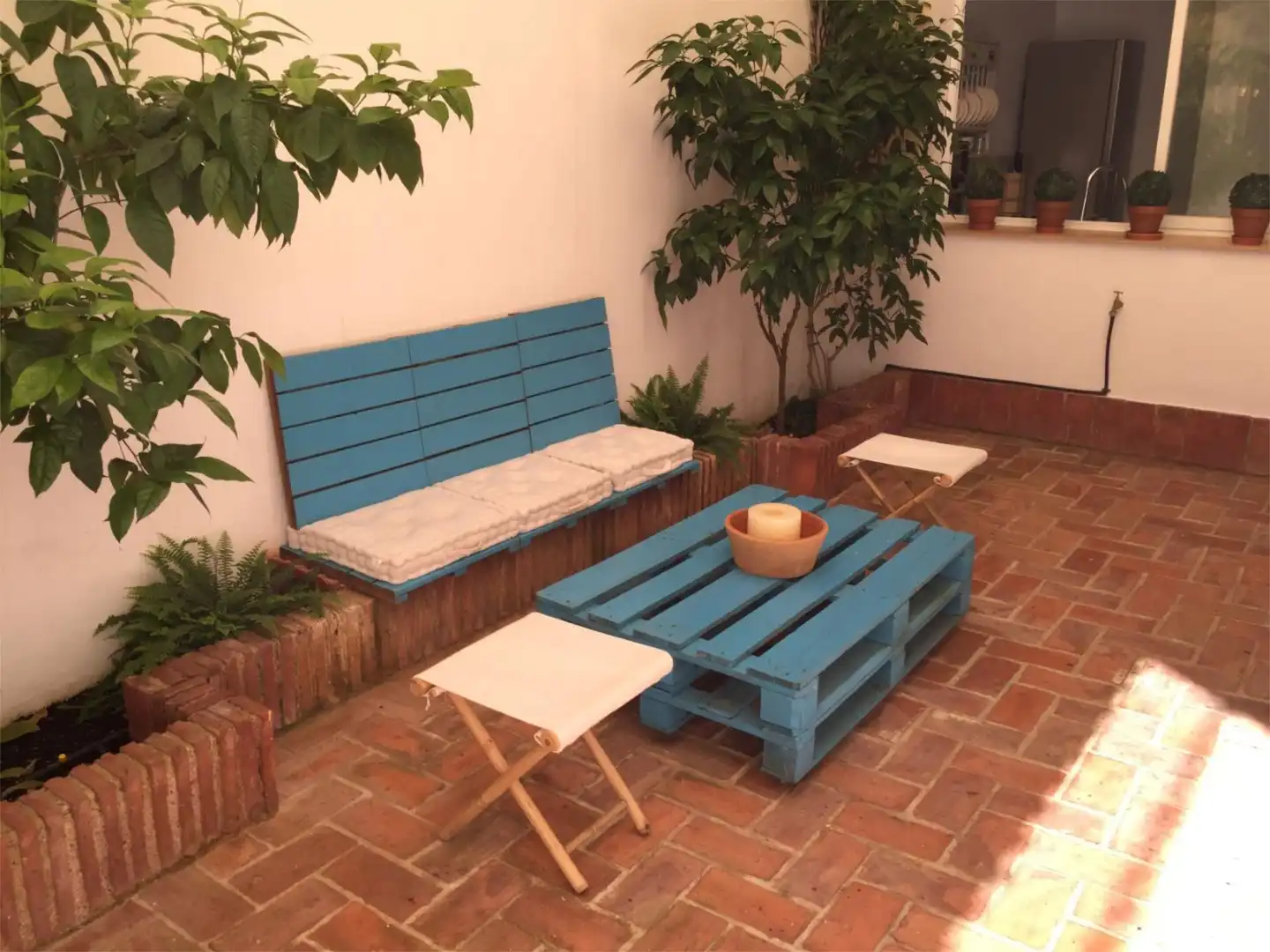 Terrace of Flat for sale in  Sevilla Capital  with Air Conditioner