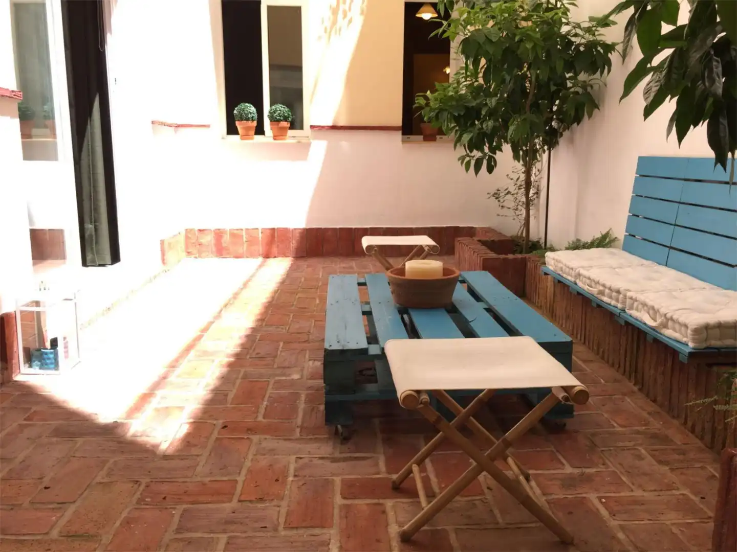 Terrace of Flat for sale in  Sevilla Capital  with Air Conditioner