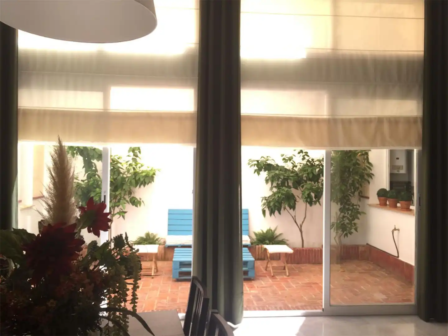 Garden of Flat for sale in  Sevilla Capital  with Air Conditioner