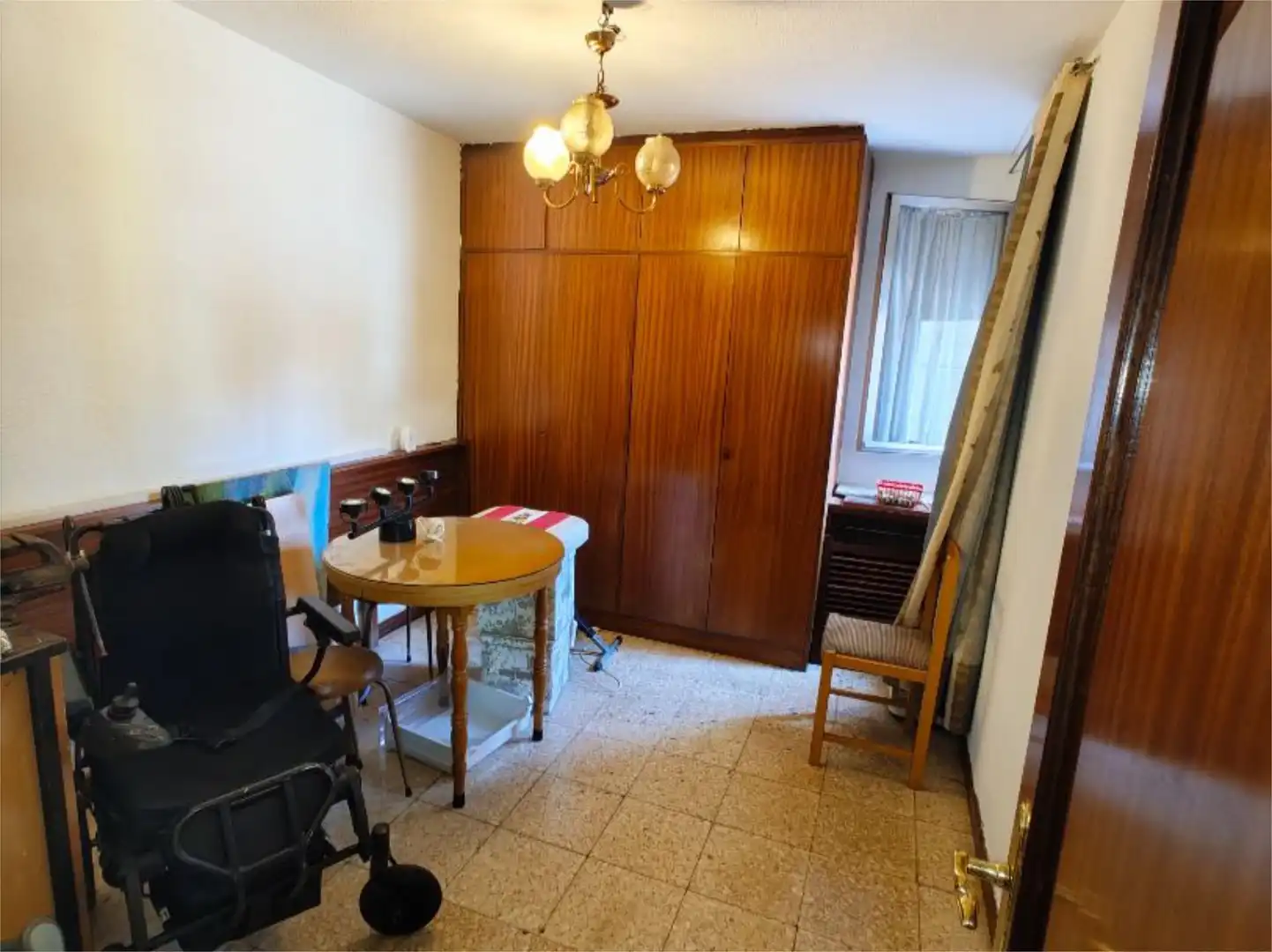 Dining room of Flat for sale in  Madrid Capital  with Air Conditioner, Heating and Video intercom