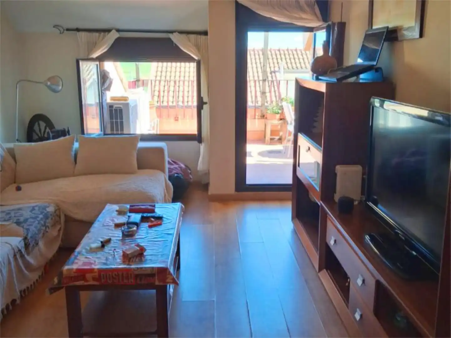 Wohnung zum Verkauf in Calle Río Alberche, 6, Quismondo Wohnzimmer von Wohnung zum Verkauf in Quismondo mit Klimaanlage, Terrasse und Balkon
