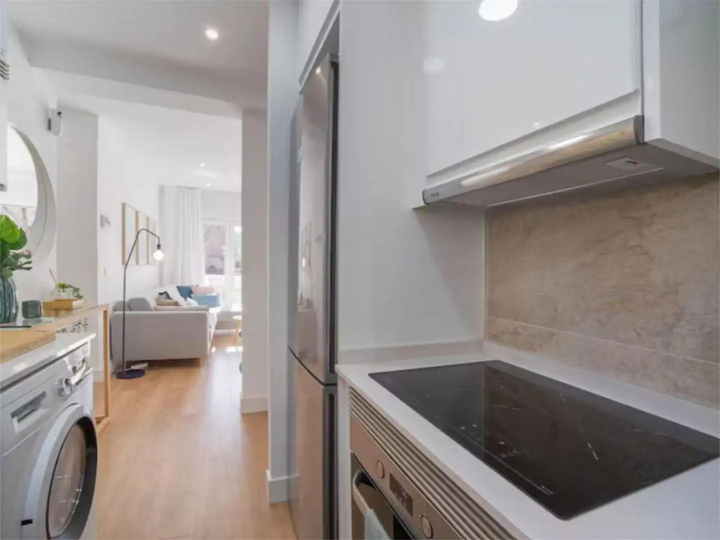 Piso en venta en Pinar del Rey Cocina de Piso en venta en Madrid con Aire acondicionado, Calefacción y Terraza