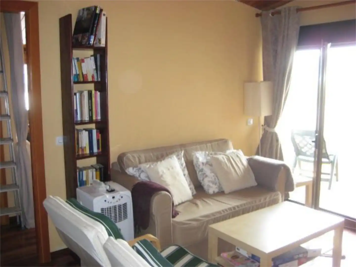 Sala de estar de Piso en venta en El Espinar con Calefacción, Parquet y Terraza