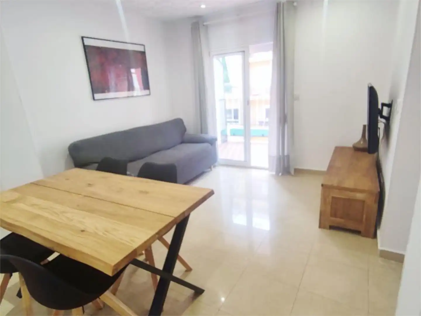 Habitación en Carrer de Luz Casanova, 16, Sant Antoni Sala de estar de Piso para compartir en Valencia con Calefacción, Terraza y Amueblado