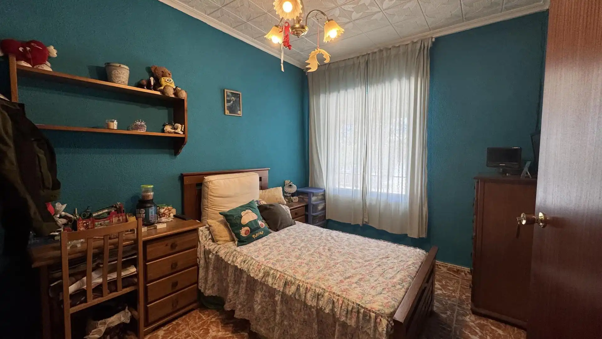 Dormitori de Casa adosada en venda en  Murcia Capital amb Aire condicionat i Terrassa