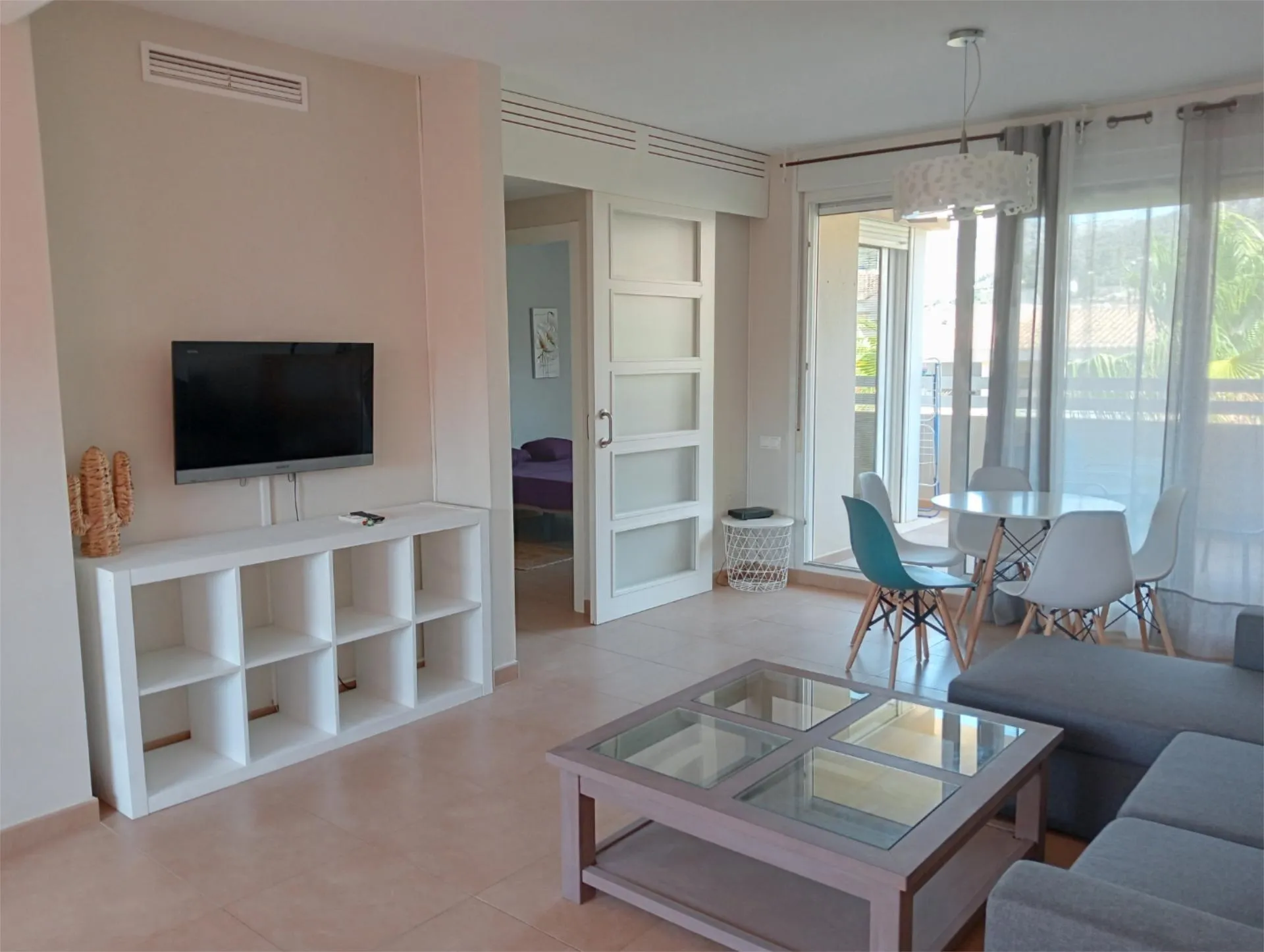 Living room of Attic for rent in Pego  with Air Conditioner, Private garden and Terrace