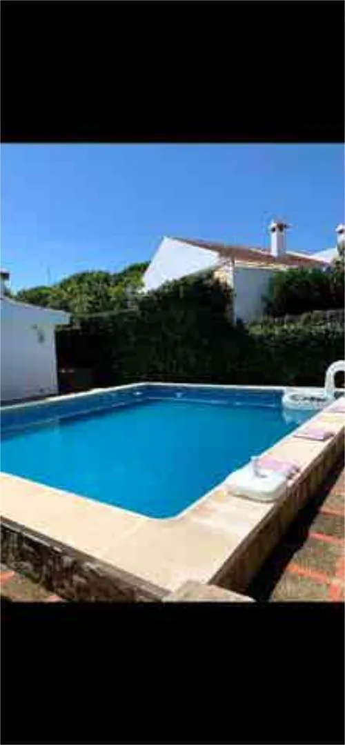 Swimming pool of Single-family semi-detached for rent in Almonte  with Private garden, Terrace and Swimming Pool