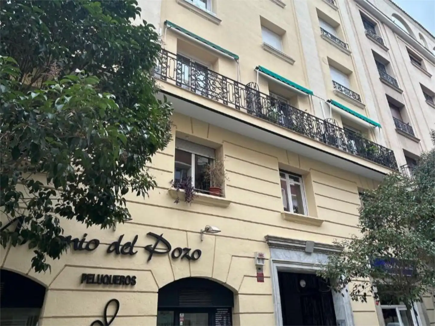 Exterior view of Flat for sale in  Madrid Capital  with Air Conditioner, Heating and Private garden