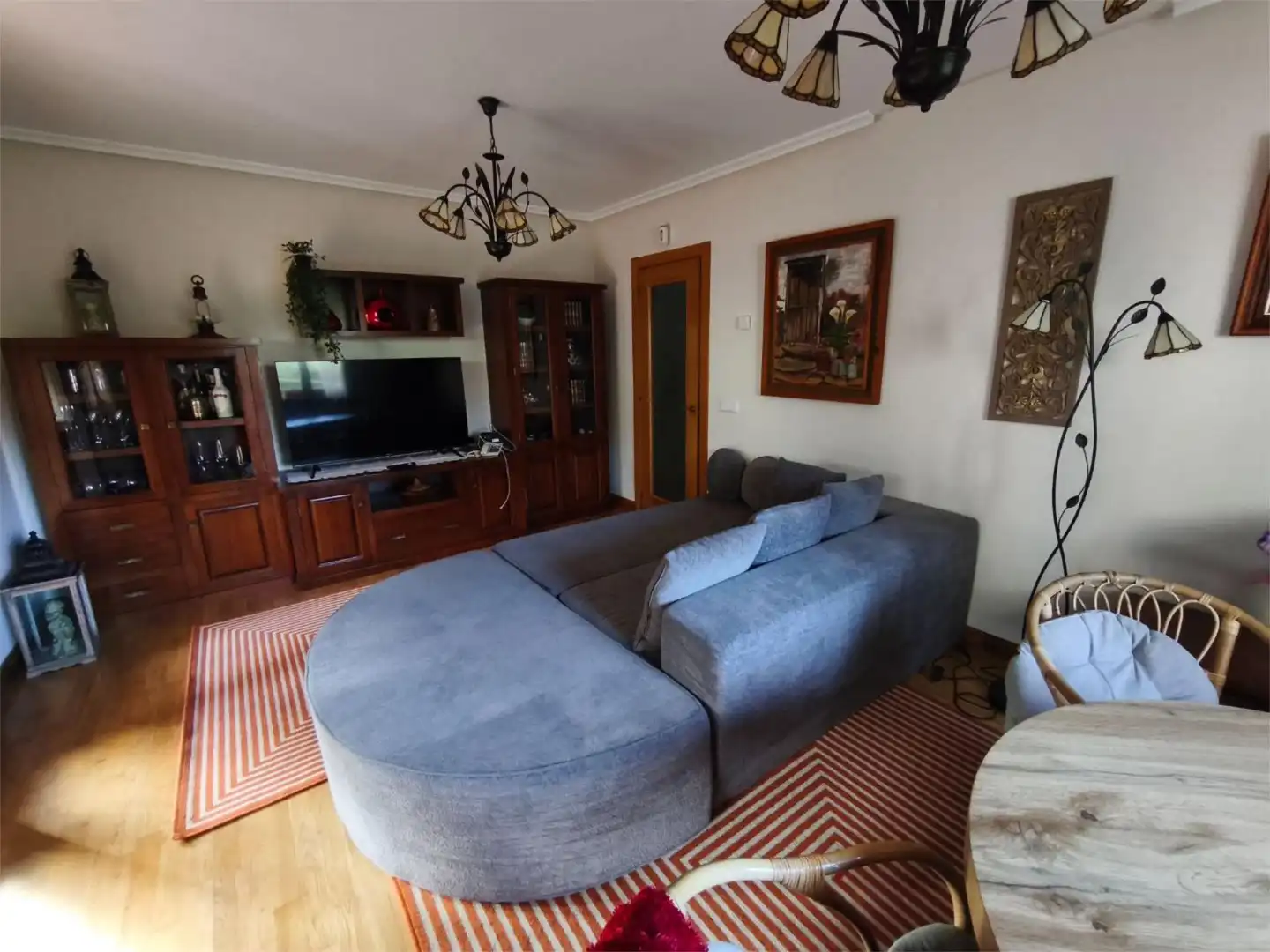 Sala de estar de Piso en venta en Llanes con Terraza