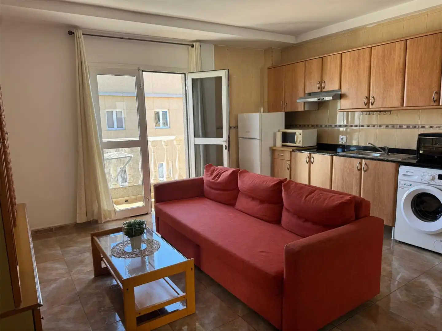 Flat for rent in Calle Río de la Plata, 12, El Tablero Living room of Flat for rent in San Bartolomé de Tirajana with Furnished and Balcony