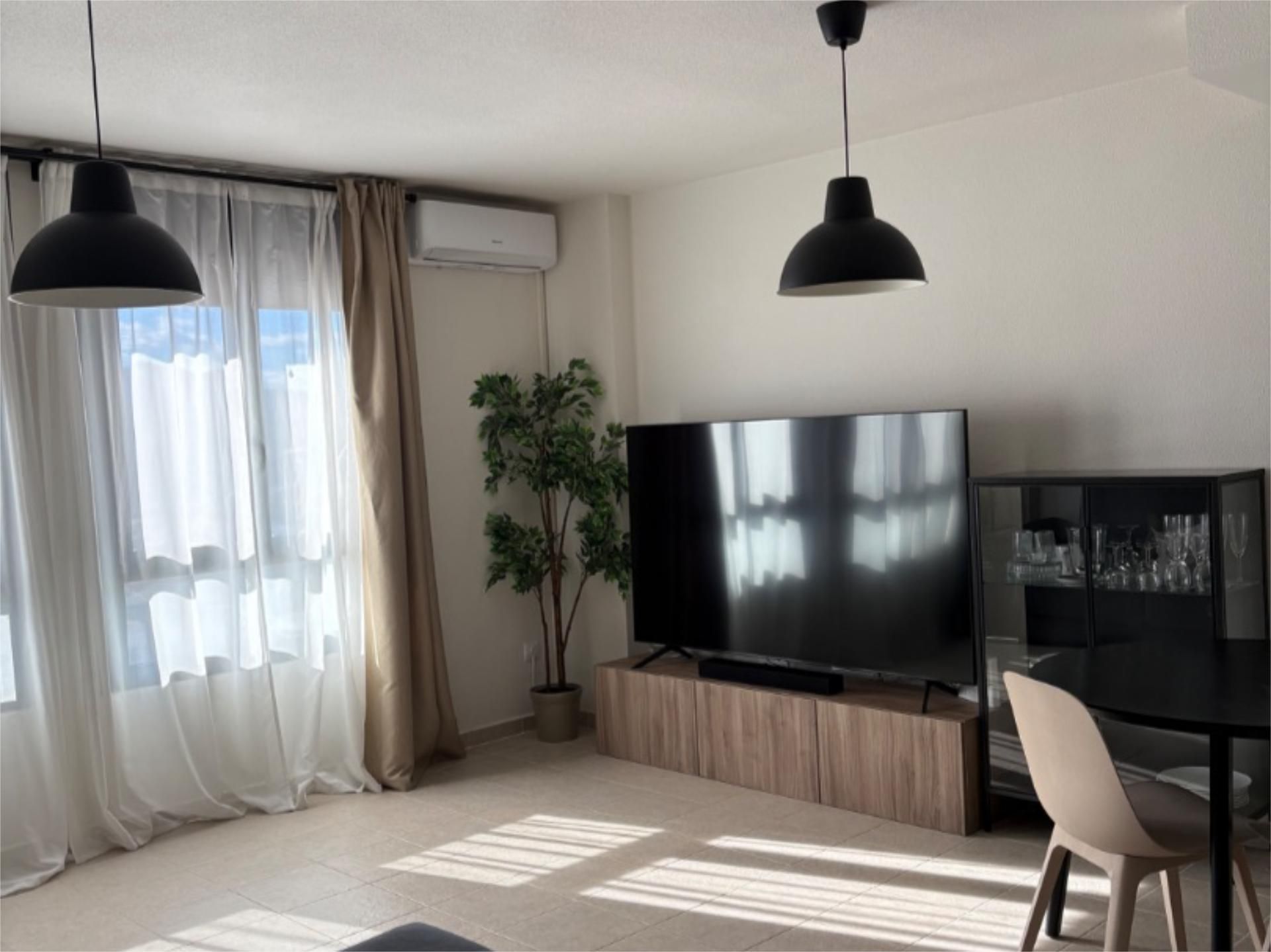Sala de estar de Dúplex en venta en Aspe con Aire acondicionado, Terraza y Trastero