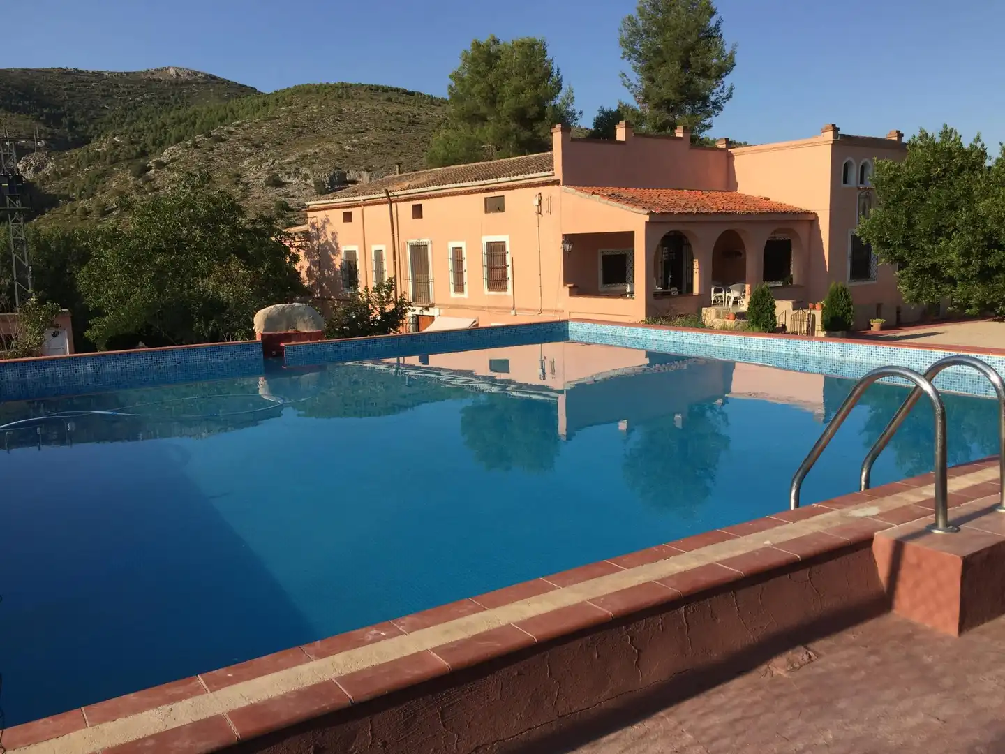 Swimming pool of Houses for sale in Agres  with Terrace, Swimming Pool and Balcony