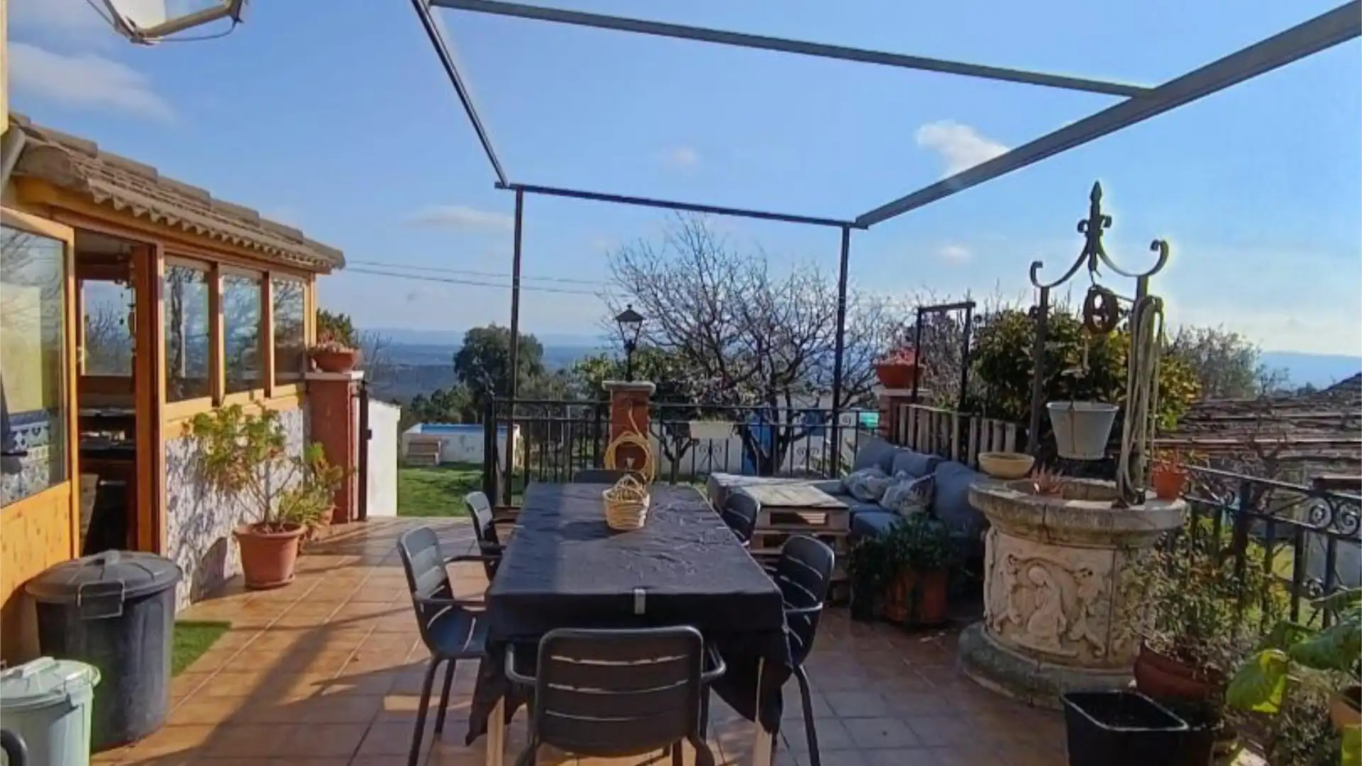 Terraza de Piso en venta en Riudarenes con Aire acondicionado, Calefacción y Jardín privado