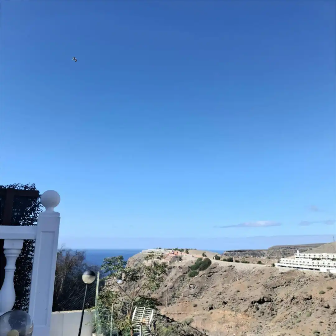 Flat for sale in Calle Roque de Los Muchachos, 21, Puerto Rico Exterior view of Flat for sale in Mogán with Air Conditioner and Terrace