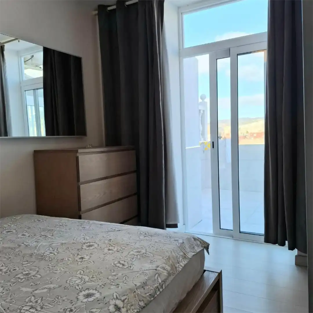 Flat for sale in Calle Roque de Los Muchachos, 21, Puerto Rico Bedroom of Flat for sale in Mogán with Air Conditioner and Terrace