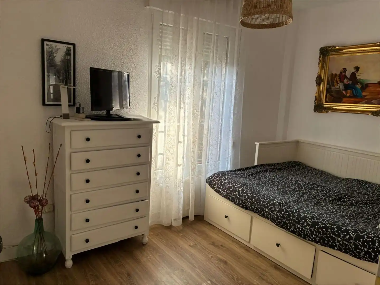 Bedroom of Flat for sale in Las Gabias  with Air Conditioner, Heating and Private garden