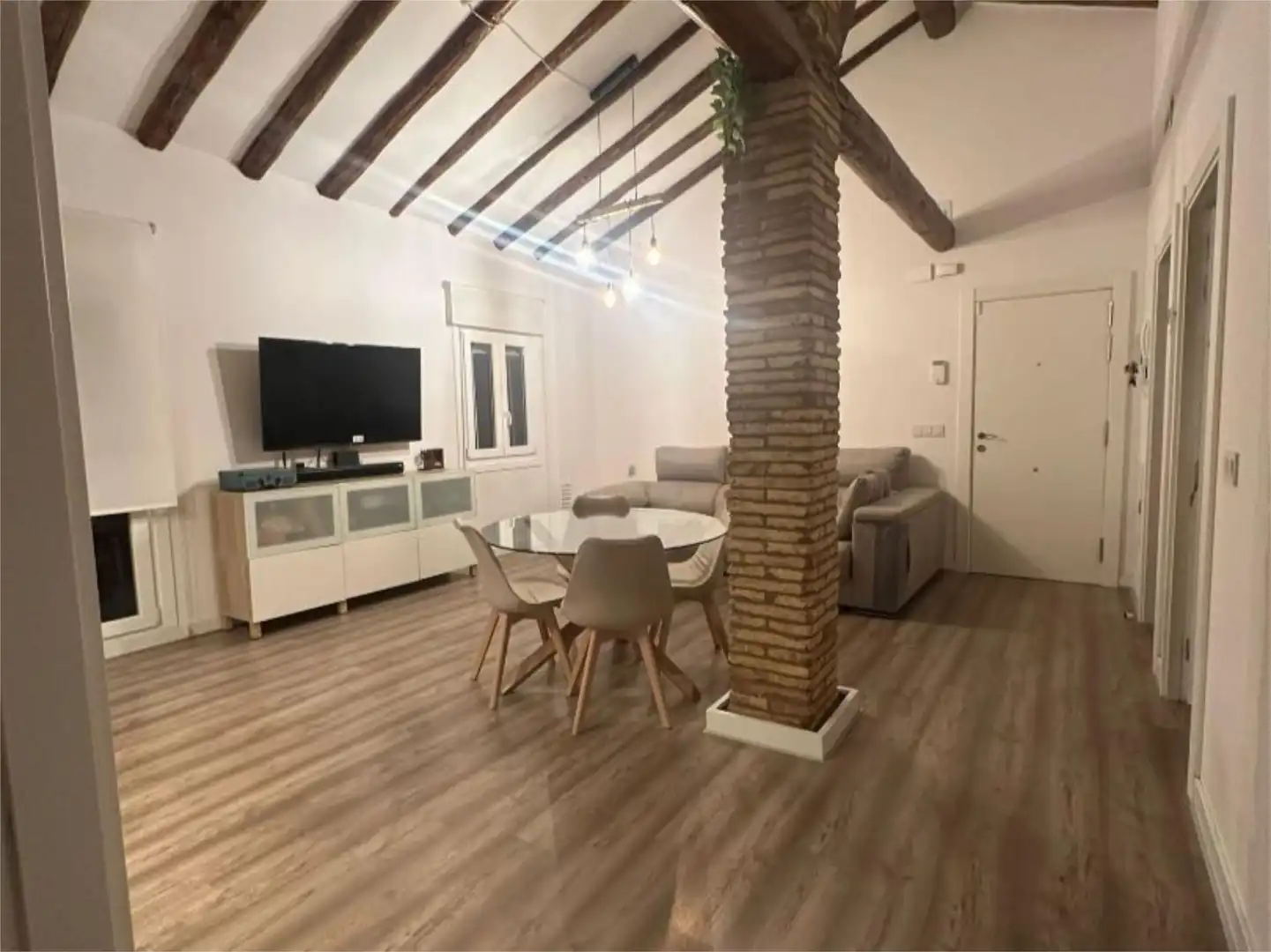 Wohnzimmer von Wohnung zum Verkauf in Tudela mit Klimaanlage, Terrasse und Balkon