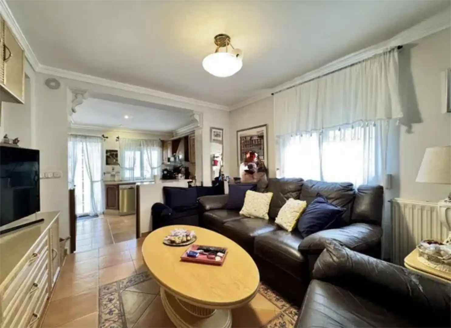 Casa o chalet en venta en Calle Poniente, 3, Solymar Sala de estar de Casa o chalet en venta en Benalmádena con Aire acondicionado, Terraza y Piscina