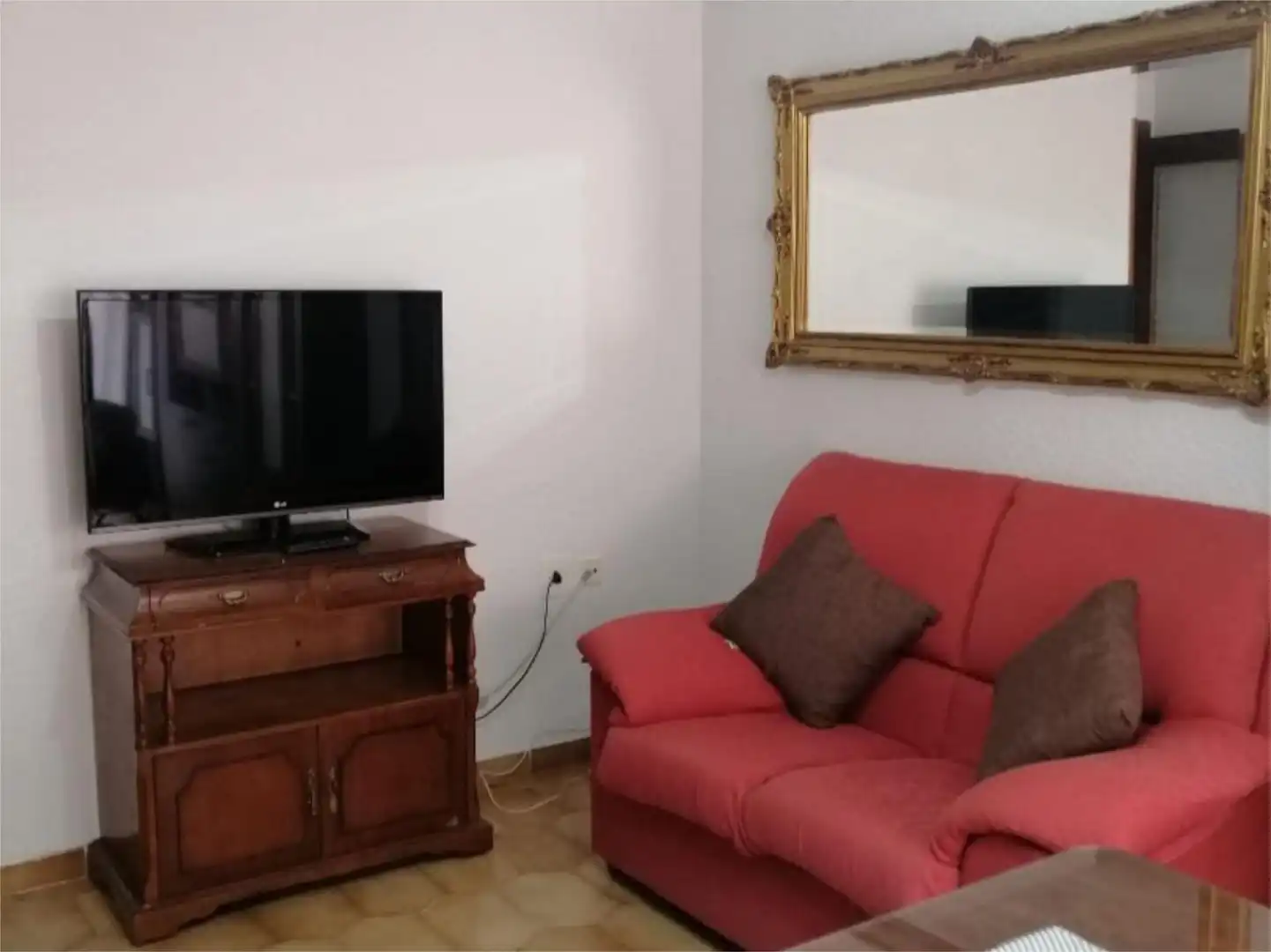 Pis de lloguer a Avenida de América, 22, Barrio de Zaidín Sala d'estar de Pis de lloguer en Granada amb Aire condicionat, Terrassa i Traster