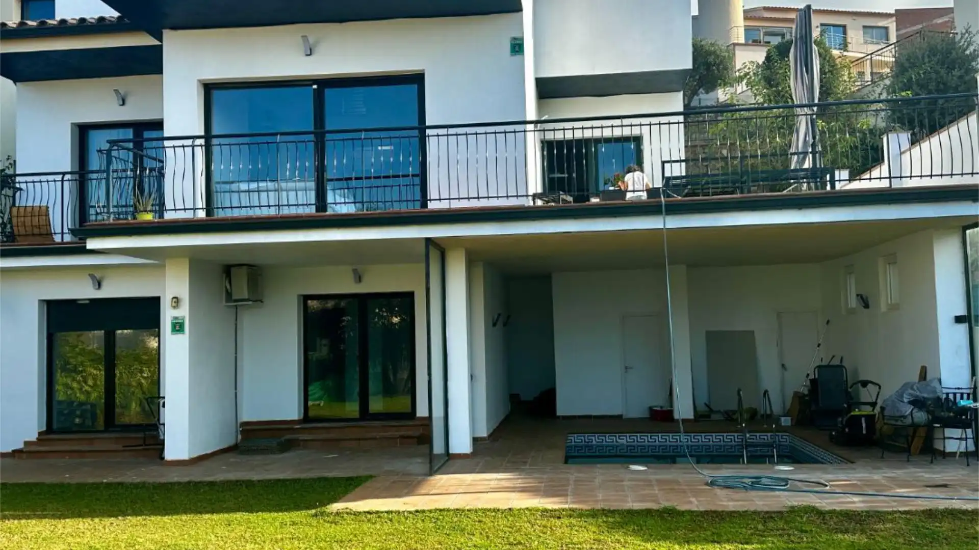 Jardín de Casa o chalet en venta en Palau-saverdera con Aire acondicionado, Calefacción y Jardín privado