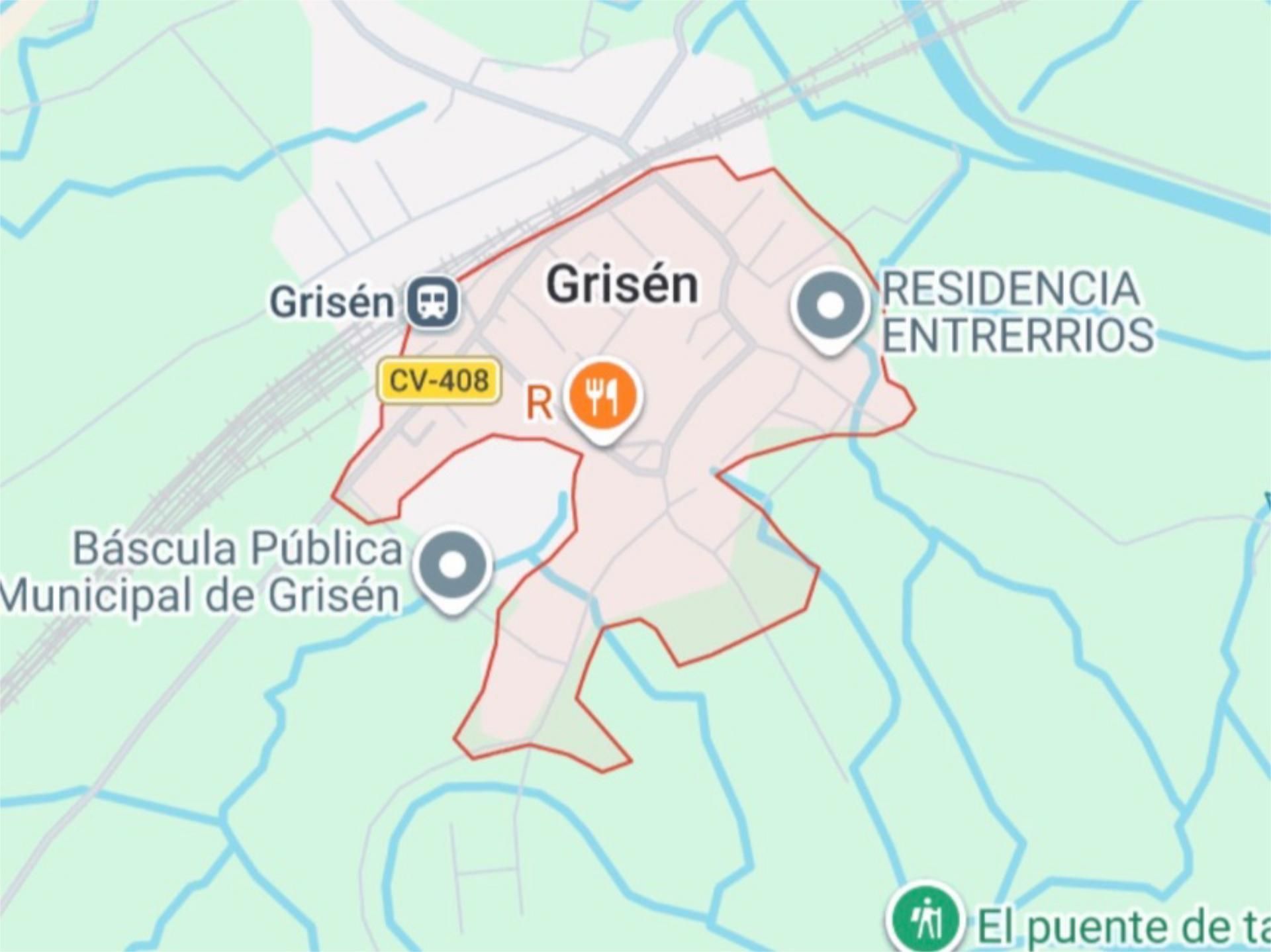 Vista exterior de Casa adosada per a compartir en Grisén amb Terrassa