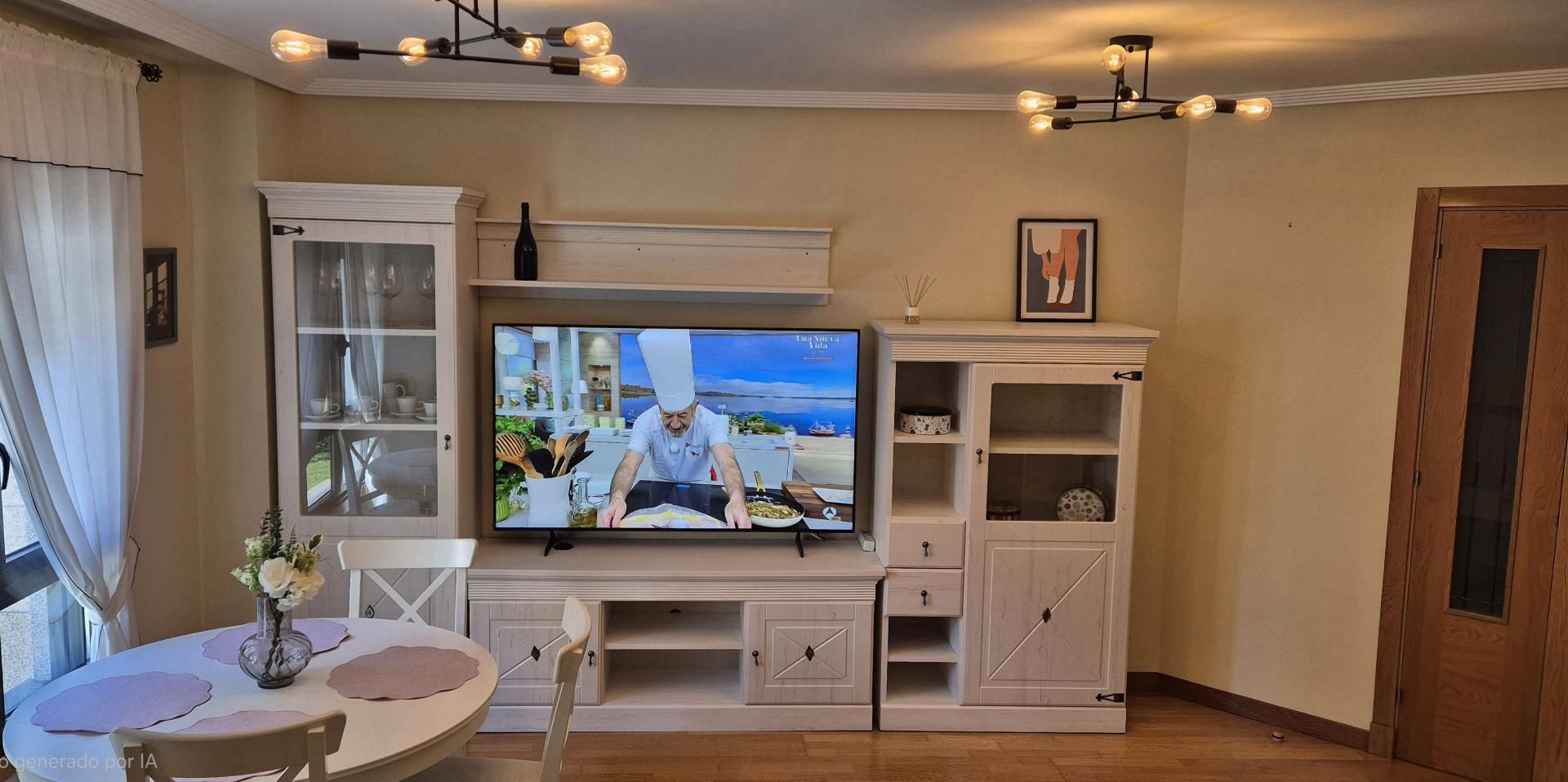 Flat for rent in Calle Amsterdam, 6, HUCA - La Cadellada Living room of Flat for rent in Oviedo with Heating, Parquet flooring and Terrace