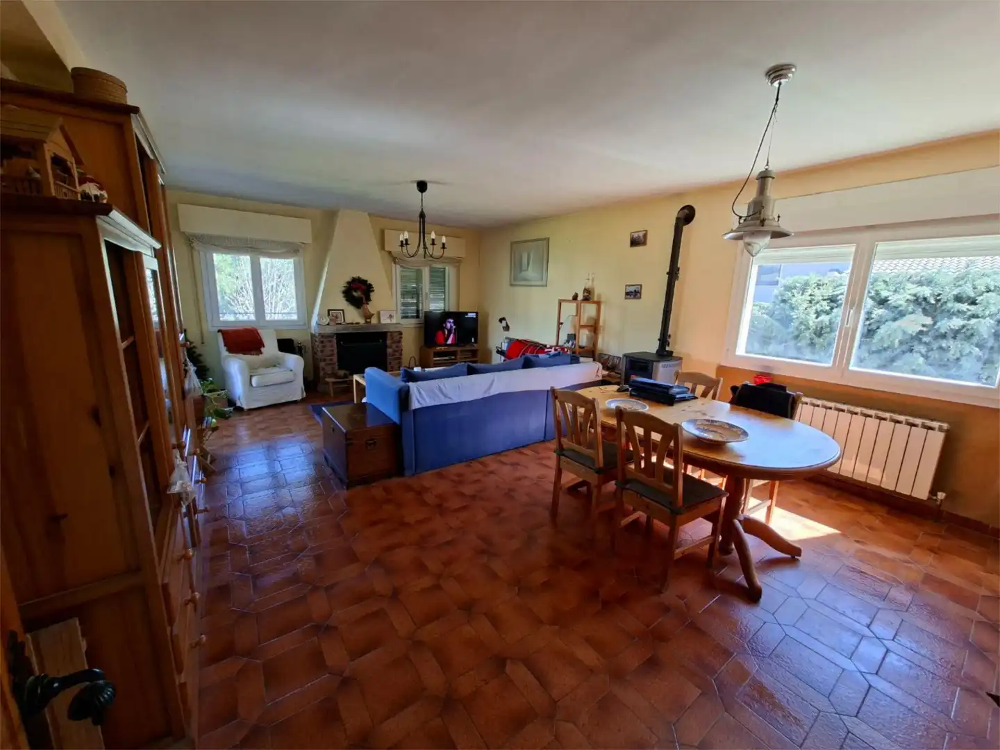 Wohnzimmer von Wohnung zum Verkauf in Valdemorillo mit Heizung, Privatgarten und Terrasse