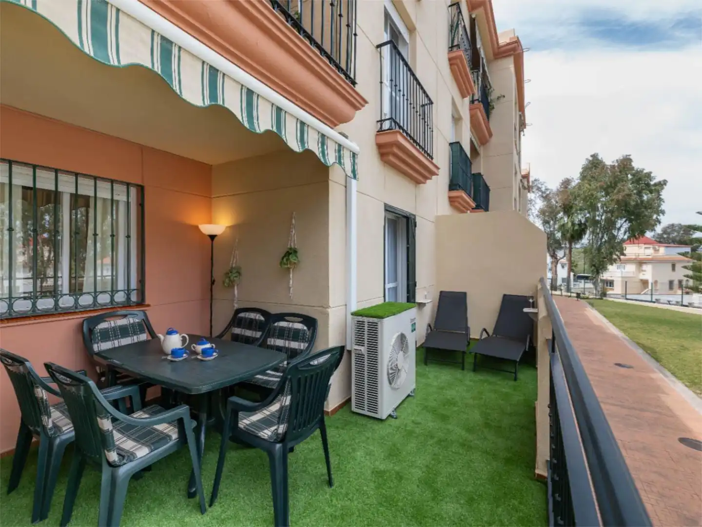 Wohnung zur Miete in Calle Loma del Paraiso, 17, Los Álamos Terrasse von Wohnung zur Miete in Torremolinos mit Klimaanlage, Heizung und Terrasse
