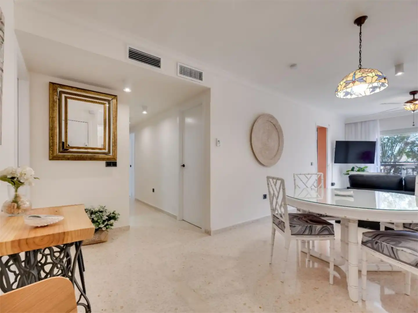 Wohnung zur Miete in Calle Loma del Paraiso, 17, Los Álamos Esszimmer von Wohnung zur Miete in Torremolinos mit Klimaanlage, Heizung und Terrasse