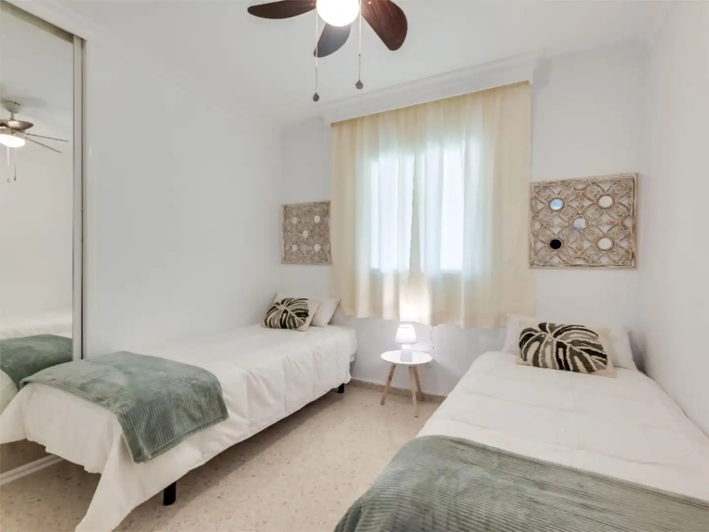 Wohnung zur Miete in Calle Loma del Paraiso, 17, Los Álamos Schlafzimmer von Wohnung zur Miete in Torremolinos mit Klimaanlage, Heizung und Terrasse