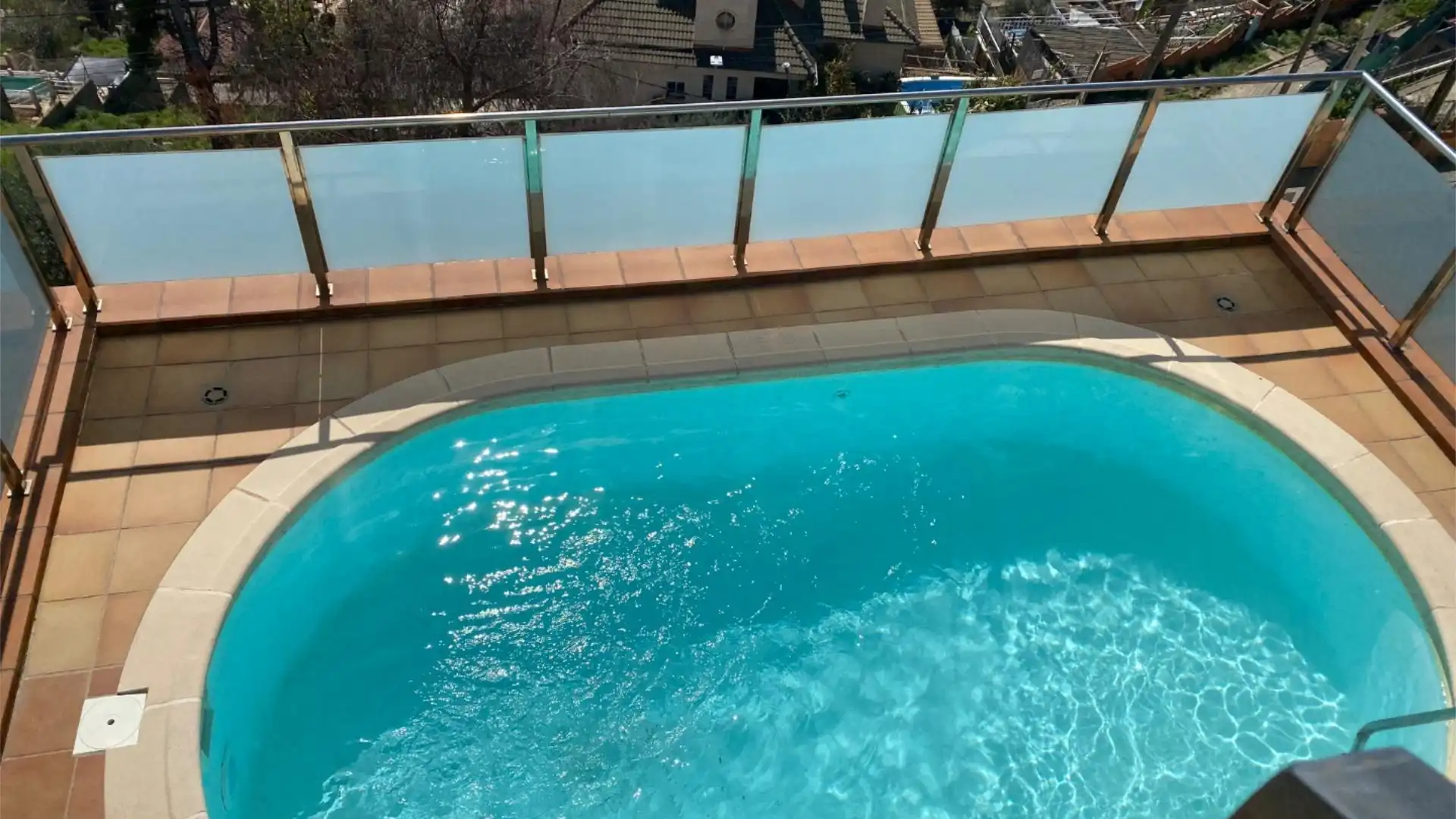 Swimming pool of Houses for sale in Corbera de Llobregat  with Air Conditioner, Terrace and Swimming Pool