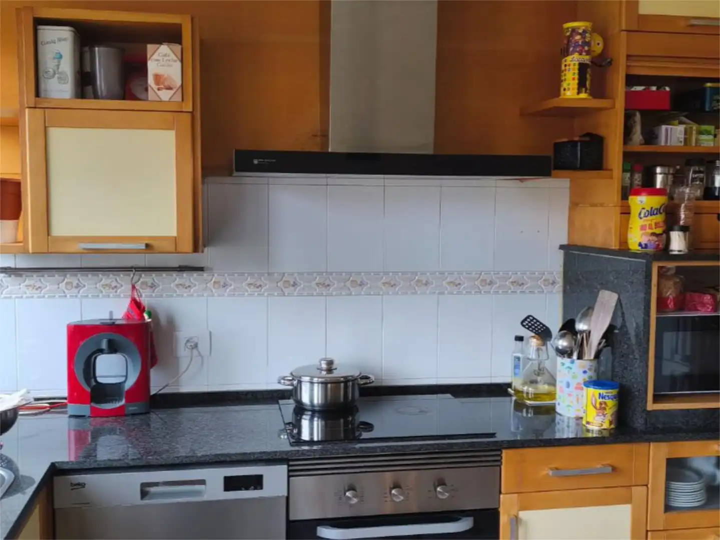 Wohnung zum Verkauf in Rúa Campos Novos, 4, Acea de Olga - Augas Férreas Küche von Wohnung zum Verkauf in Lugo Capital mit Terrasse und Balkon