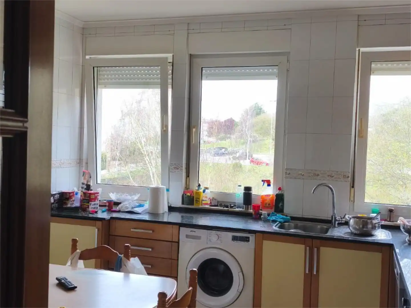 Wohnung zum Verkauf in Rúa Campos Novos, 4, Acea de Olga - Augas Férreas Küche von Wohnung zum Verkauf in Lugo Capital mit Terrasse und Balkon