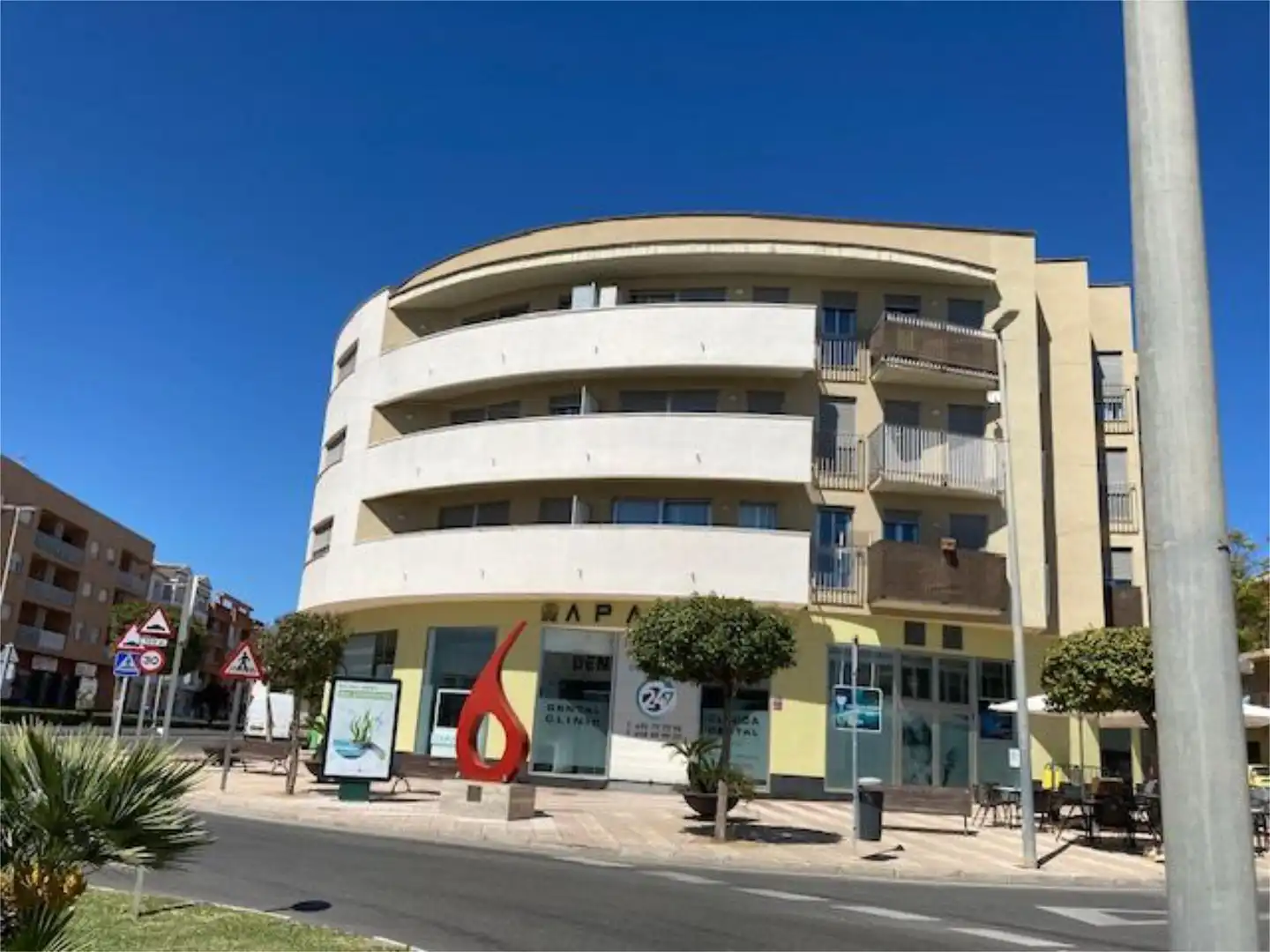 Exterior view of Flat for sale in Teulada  with Air Conditioner, Terrace and Balcony