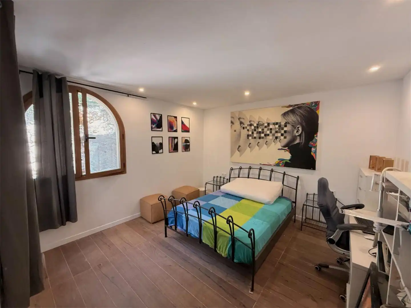Dormitori de Casa o xalet en venda en Santa Eulària des Riu amb Aire condicionat, Terrassa i Balcó