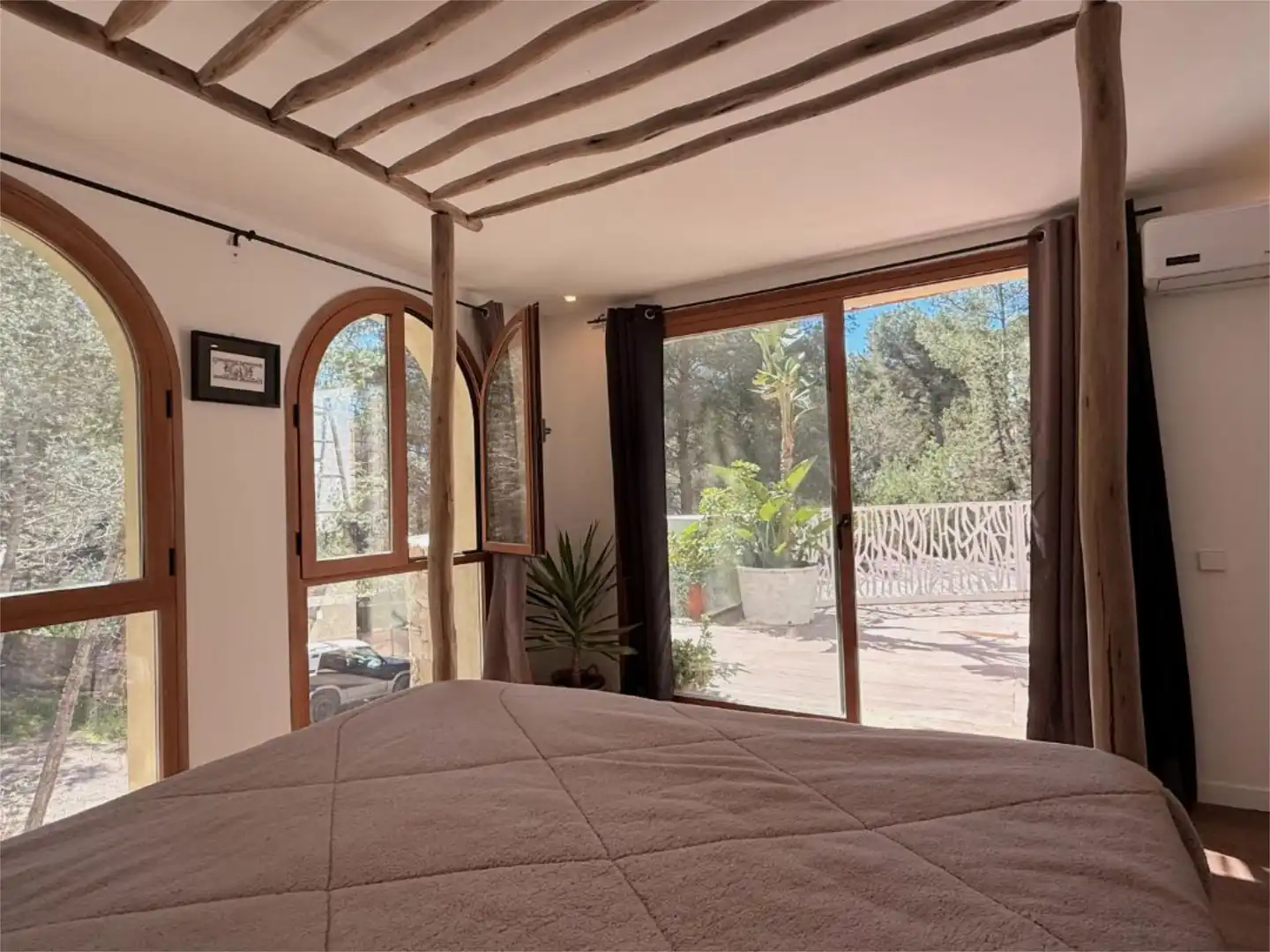 Dormitori de Casa o xalet en venda en Santa Eulària des Riu amb Aire condicionat, Terrassa i Balcó
