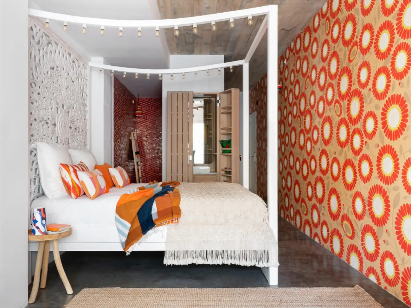 Wohnung zur Miete in Carrer d'Alexandre de Torrelles, 28, Can Baró Schlafzimmer von Wohnung zur Miete in Barcelona mit Klimaanlage, Heizung und Terrasse