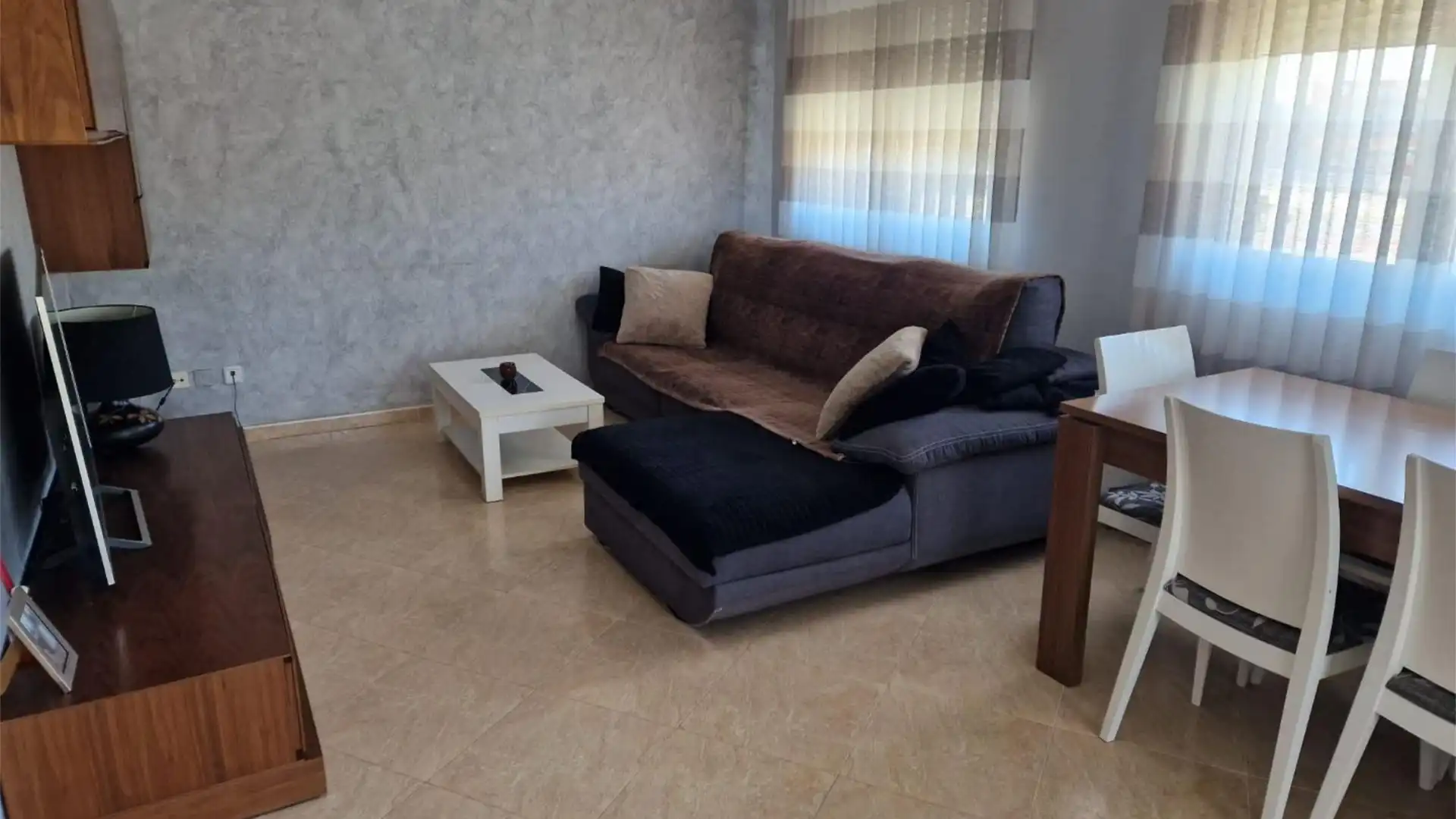 Casa adosada en venta en Carrer de Gandia, 6, Miramar Sala de estar de Casa adosada en venta en Miramar con Aire acondicionado, Calefacción y Trastero