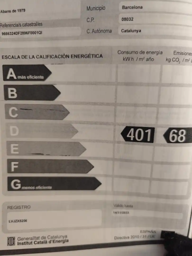Wohnung zum Verkauf in Carrer de Tolrà, 32, Barcelona Capital Außenansicht von Wohnung zum Verkauf in Barcelona Capital mit Klimaanlage