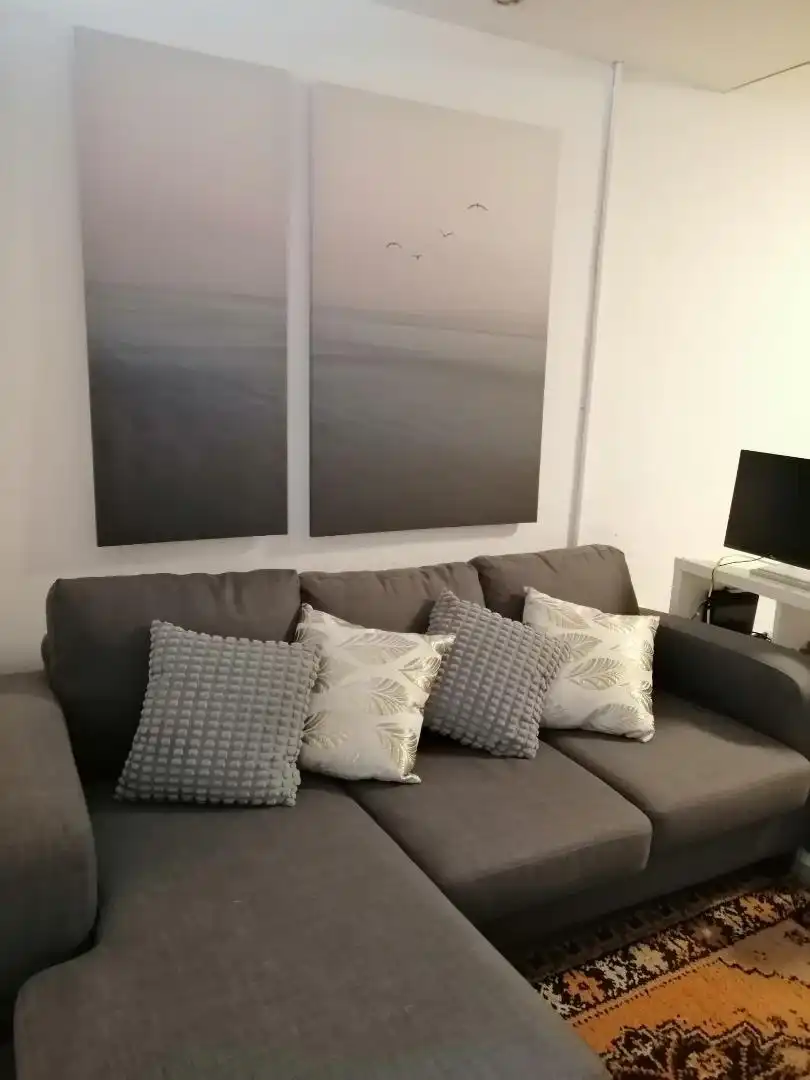 Wohnung zum Verkauf in Carrer de Tolrà, 32, Barcelona Capital Wohnzimmer von Wohnung zum Verkauf in Barcelona Capital mit Klimaanlage